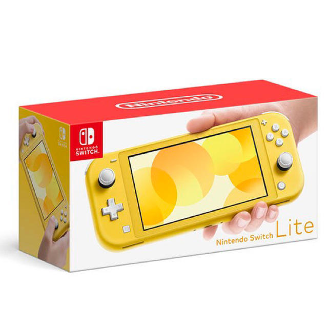 Nintendo Switch(ニンテンドースイッチ)のNintendo Switch lite イエロー エンタメ/ホビーのゲームソフト/ゲーム機本体(家庭用ゲーム機本体)の商品写真