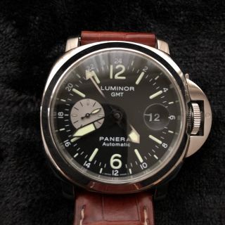 オフィチーネパネライ(OFFICINE PANERAI)のほく様専用 パネライPAM00088 GMT 替ベルト2本付き(腕時計(アナログ))