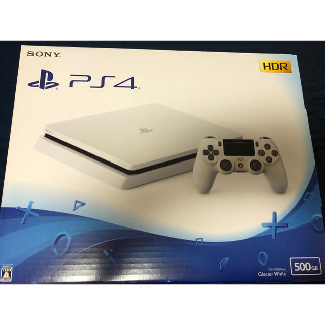 Play Station 4 PS4 500GB White 本体 (HDR)