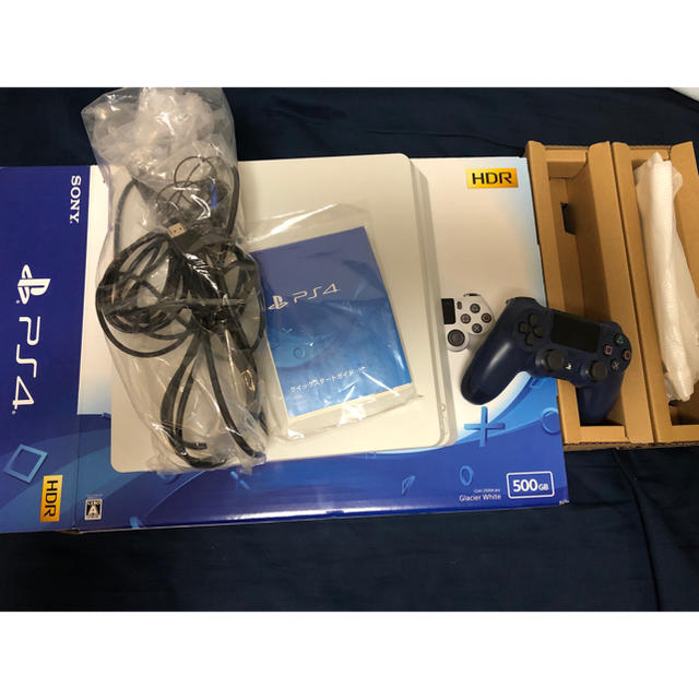 Play Station 4 PS4 500GB White 本体 (HDR)