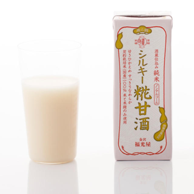 200ml×10本セット☆金沢 福光屋 酒蔵仕込み 純米 シルキー糀甘酒 食品/飲料/酒の飲料(その他)の商品写真