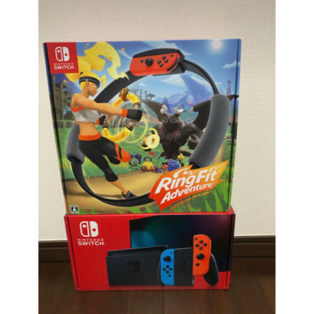 【新品】Nintendo Switch ネオン リングフィットアドベンチャー