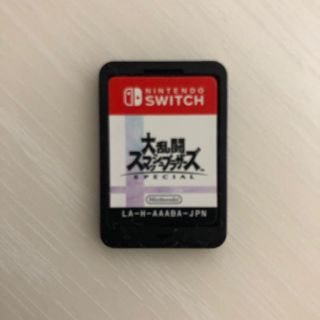 ニンテンドースイッチ(Nintendo Switch)の任天堂switchスマブラ　ソフトのみ(携帯用ゲームソフト)