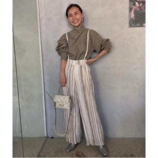 アメリヴィンテージ(Ameri VINTAGE)のAMERI UNDRESSED SUSPENDER WASHER PANTS(カジュアルパンツ)