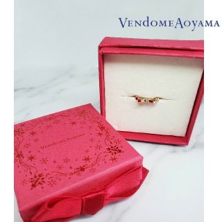 ヴァンドームアオヤマ(Vendome Aoyama)の【まとめリング+ピアス】ヴァンドーム青山　k10　ダイヤモンド　リング(リング(指輪))