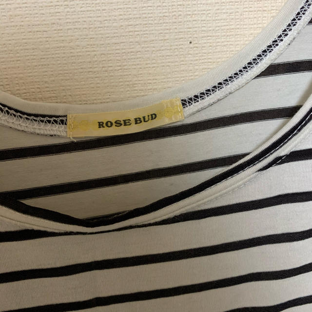 ROSE BUD(ローズバッド)のボーダーカットソー レディースのトップス(カットソー(長袖/七分))の商品写真