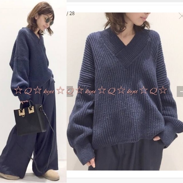 未使用アパルトモン☆Twins Florence Oversize Knit