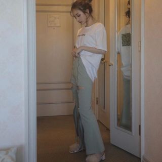 バブルス(Bubbles)のmelt the lady cutout slacks pants(その他)