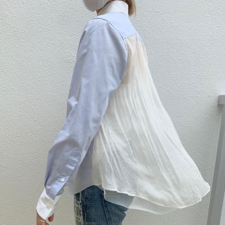 サカイラック(sacai luck)の本日限定値下げ14AWsacai luckバックフレアシャツ(シャツ/ブラウス(長袖/七分))