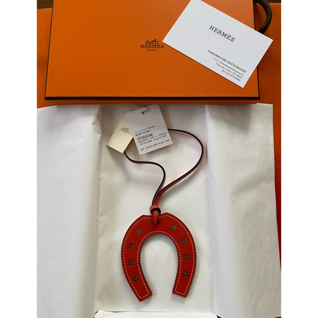楽天カード分割】 Hermes - HERMES エルメス 馬蹄チャーム チャーム