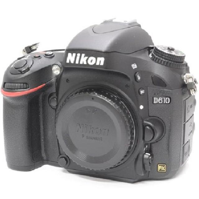 【SDカード付】Nikon D610 ボディ バッテリー1個