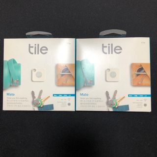 送料無料　未使用　Tile Mate　電池交換版　２個セット(その他)