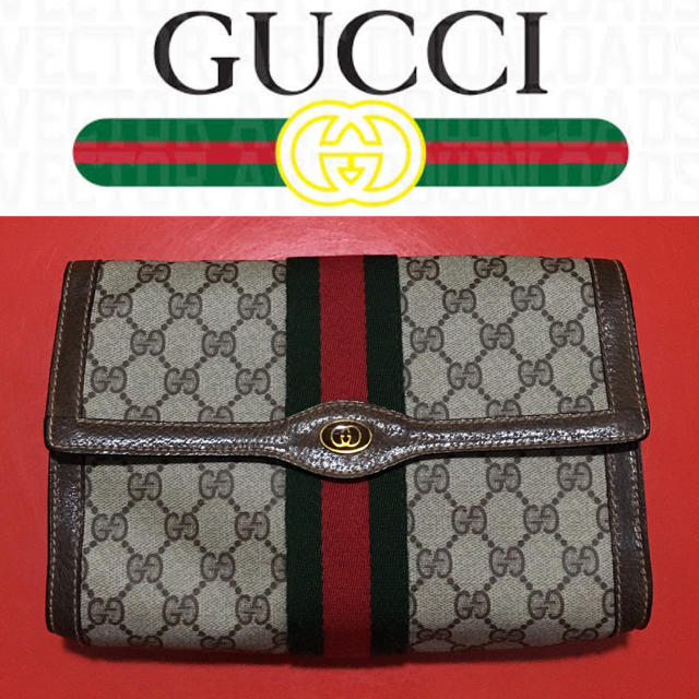 Gucci(グッチ)のGUCCI クラッチバッグ オールドグッチ OLD ヴィンテージ セカンドバッグ レディースのバッグ(クラッチバッグ)の商品写真