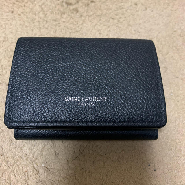 Saint Laurent(サンローラン)のsaint laurent サンローラン  三つ折り財布　ペーパーミニウォレット メンズのファッション小物(折り財布)の商品写真