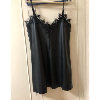 リルリリー(lilLilly)のリルリリー　美品　レザーランジェリーワンピース　専用(ミニワンピース)