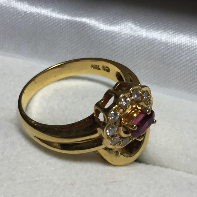 注目の福袋をピックアップ! ダイヤモンド×ルビー リング K18YG 0.37ct