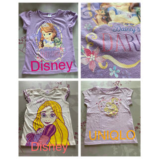 ニシマツヤ(西松屋)のDisney Princess Tシャツ　5枚セット(Tシャツ/カットソー)