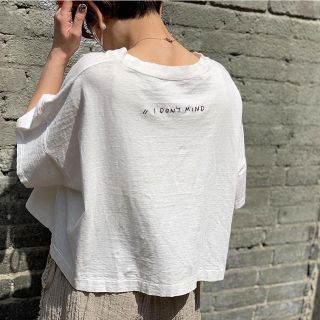 トゥデイフル(TODAYFUL)のTODAYFUL 'I DON'T MIND' T-shirts (Tシャツ(半袖/袖なし))