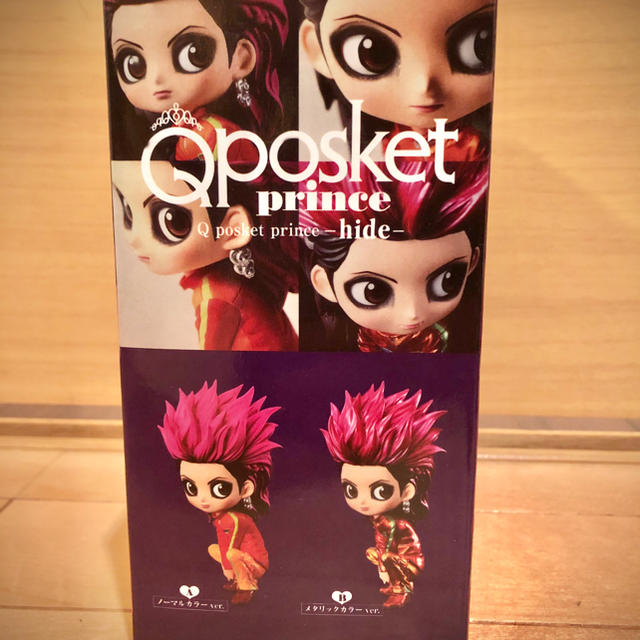 Qposket prince hide キューポスケット メタリックカラー