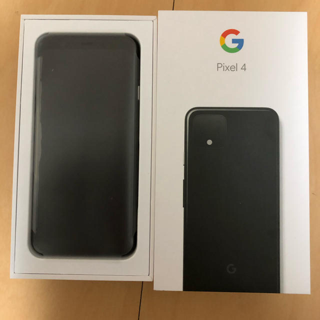 Softbank(ソフトバンク)の【新品】pixel4 64GB  simフリー　just Black スマホ/家電/カメラのスマートフォン/携帯電話(スマートフォン本体)の商品写真