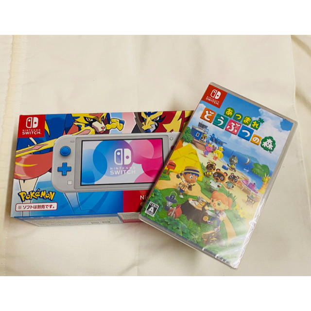 新品 nintendo switch LITE あつまれ どうぶつの森 セット