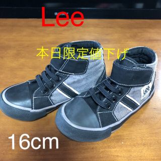 リー(Lee)の [本日限定値下げ] Lee  ハイカットスニーカー　16cm(スニーカー)