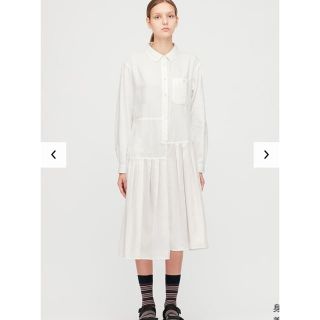 ユニクロ(UNIQLO)の新品未使用　ユニクロ✖️JWアンダーソン　ワンピース(ひざ丈ワンピース)