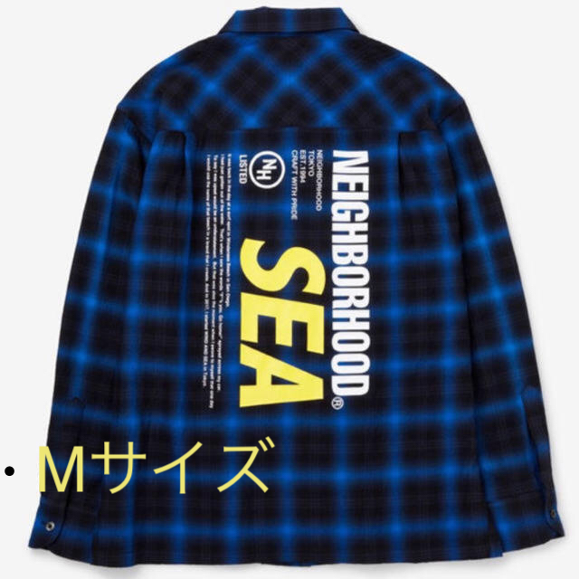 NEIGHBORHOOD WIND AND SEA Mサイズ　シャツ　NAVY