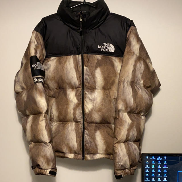 Supreme(シュプリーム)のSupreme THE NORTH FACE Fur Print Nuptse  メンズのジャケット/アウター(ダウンジャケット)の商品写真