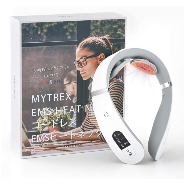 MYTREX EMS ヒートネック 温熱 EMSコードレス温熱器の通販 by maybee ...