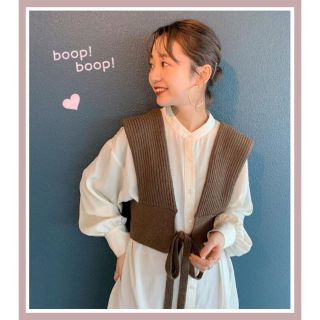 ローリーズファーム(LOWRYS FARM)の【今期完売】ニットビスチェ♡フーズフーチコ、チャオパニック、ROSE BUD(ベスト/ジレ)