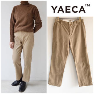 ヤエカ(YAECA)の美品 YAECA chino cloth pants piped stem 29(チノパン)