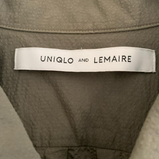 UNIQLO(ユニクロ)のUNIQLO and LEMAIRE ユニクロユー U シアサッカーシャツ メンズのトップス(シャツ)の商品写真