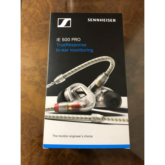 SENNHEISER(ゼンハイザー)の新品未使用　SENNHEISER IE 500 PRO スマホ/家電/カメラのオーディオ機器(ヘッドフォン/イヤフォン)の商品写真