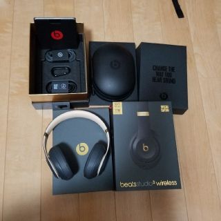 ビーツバイドクタードレ(Beats by Dr Dre)のBeats Studio3 Wireless シャドーグレー(ヘッドフォン/イヤフォン)