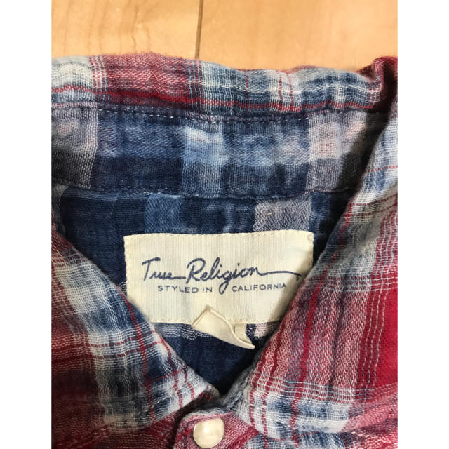 True Religion(トゥルーレリジョン)のトゥルーレリジョン　チェックシャツS レディースのトップス(シャツ/ブラウス(長袖/七分))の商品写真