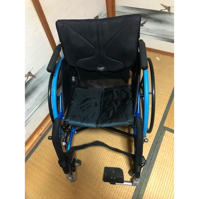 OX製 アームレスト　折りたたみ　軽量　車椅子 車いす 車イス 自走式