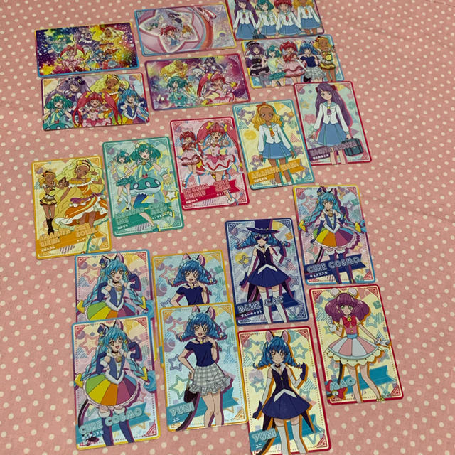 【お値下げ❣️スタートゥインクルプリキュア】カードガム／カード19枚 エンタメ/ホビーのアニメグッズ(カード)の商品写真