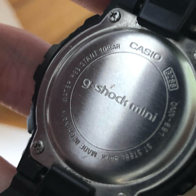 G-SHOCK(ジーショック)のG-SHOCK MINI  BLACK メンズの時計(腕時計(デジタル))の商品写真