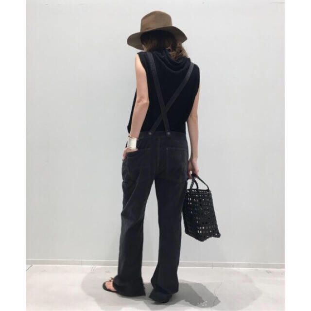 L'Appartement DEUXIEME CLASSE(アパルトモンドゥーズィエムクラス)の新品未使用　STAMMBAUM Corduroy Overall  グレー　36 レディースのパンツ(サロペット/オーバーオール)の商品写真