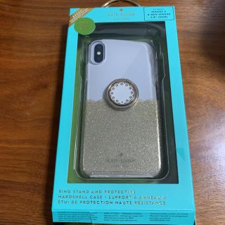 ケイトスペードニューヨーク(kate spade new york)のケイトスペード　iPhone XS、10S ケース(iPhoneケース)