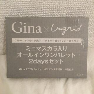 アングリッド(Ungrid)のgina 付録　ミニマスカラ入りオールワンパレット(コフレ/メイクアップセット)