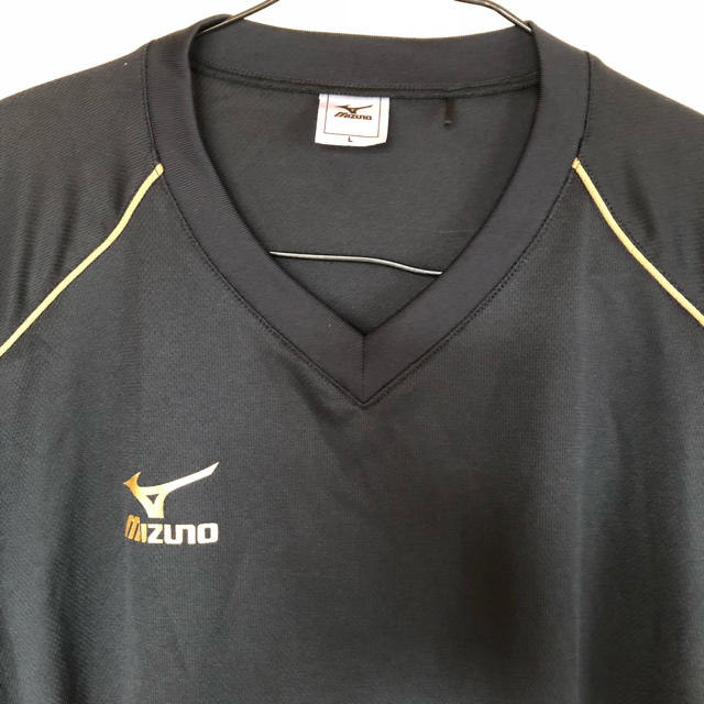 MIZUNO(ミズノ)のミズノ MIZUNO 黒 Tシャツ Lサイズ メンズのトップス(Tシャツ/カットソー(半袖/袖なし))の商品写真