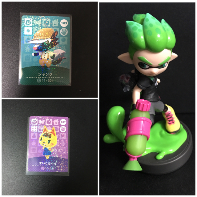 任天堂(ニンテンドウ)のスプラトゥーン　amiibo  アミーボ   ボーイ　グリーン エンタメ/ホビーのフィギュア(ゲームキャラクター)の商品写真