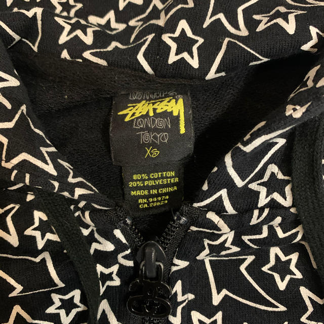 stussy パーカー　星