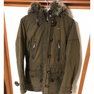 バーブァー(Barbour)のBARBOUR バブアー Brighton Parka Jacket UK10(ミリタリージャケット)