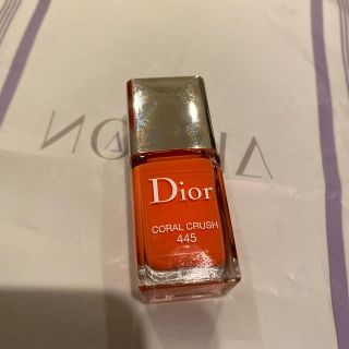 ディオール(Dior)のディオール　ヴェルニ　ほぼ新品　コーラルクラッシュ445(マニキュア)