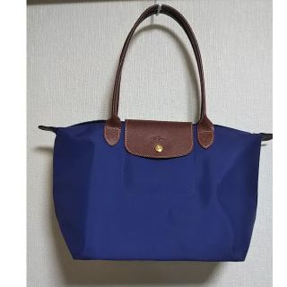 ロンシャン(LONGCHAMP)のLONGCHAMP プリアージュ青紫 ショルダーバッグ(ショルダーバッグ)