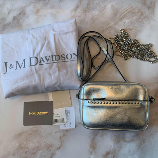 新品 J\u0026M DAVIDSON ムートン リップスティック バッグ ムートンチャールストンコレクション