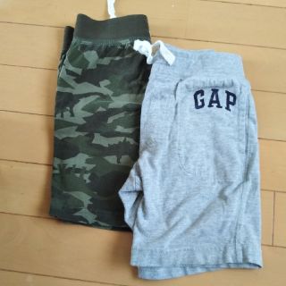 ギャップ(GAP)のおまめ様専用ページになります!！キッズ　ハーフパンツ二点まとめ買い(パンツ/スパッツ)